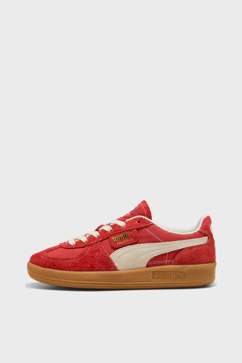 Червоні замшеві снікерси Palermo Vintage Sneakers Unisex 3