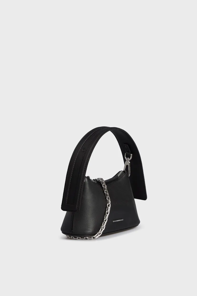 Жіноча чорна сумка CK NATURAL MINI BAG 3