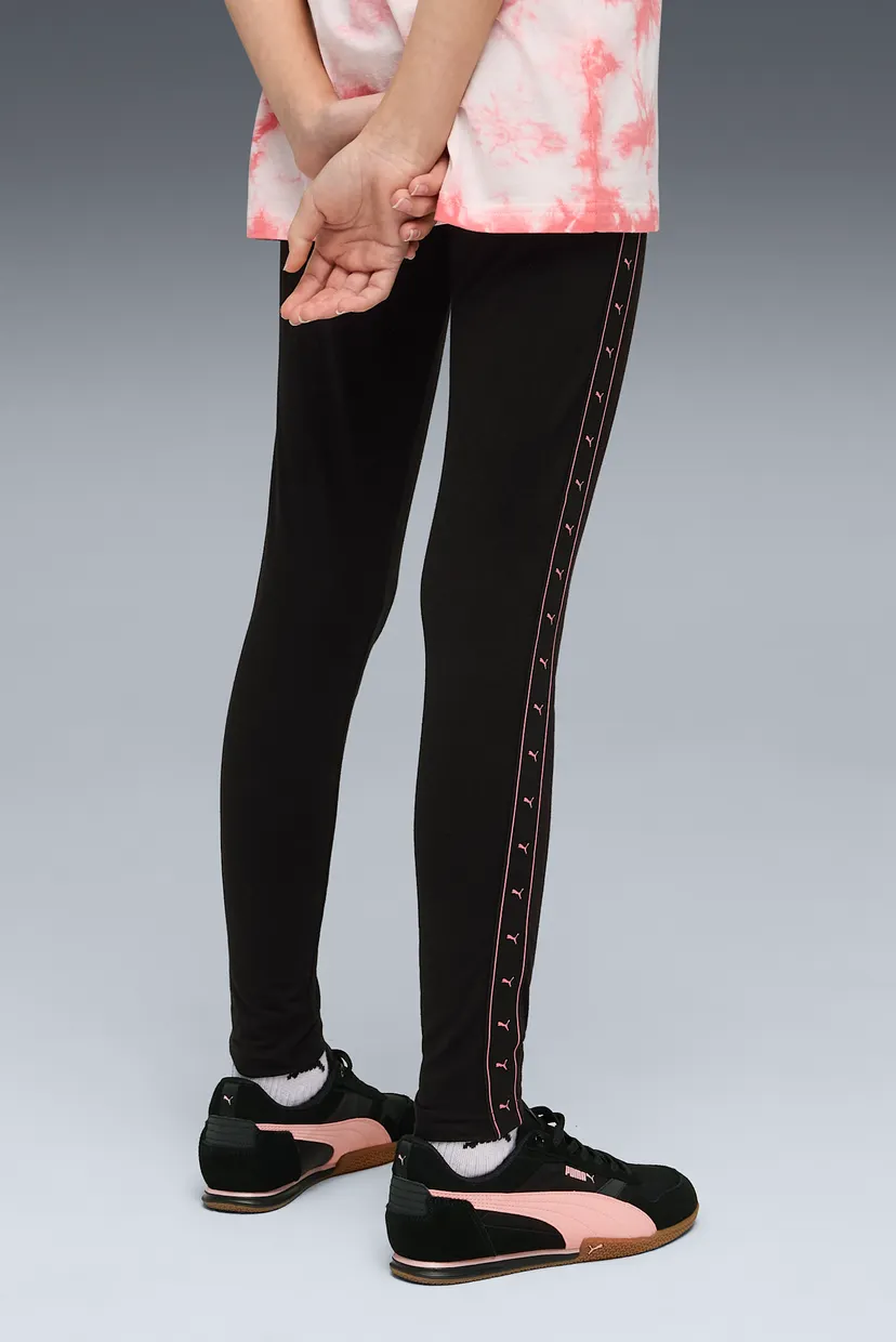 Детские черные леггинсы Essentials Tape Leggings Youth 3