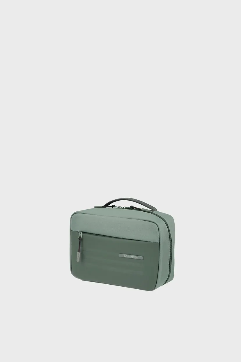 Зелена косметичка STACKD TOILET KIT SAGE 3