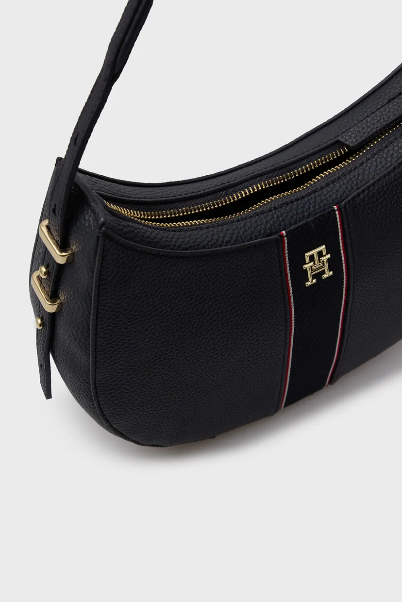 Жіноча темно-синя сумка TH LEGACY SHOULDER BAG 5