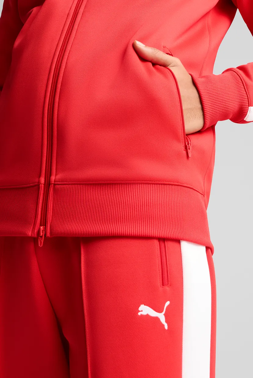 Мужская красная спортивная кофта T7 ALWAYS ON Track Jacket Men 5