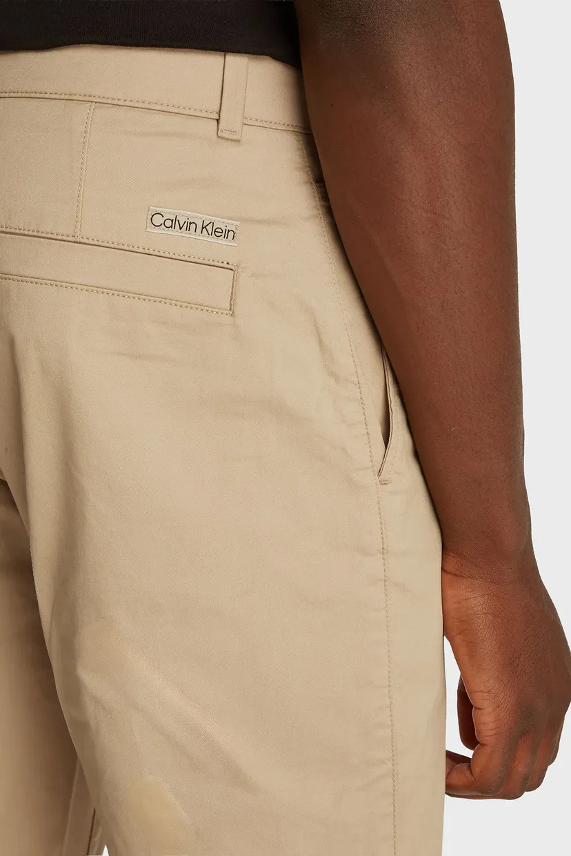 Чоловічі бежеві чіноси TAPERED CHINO 4