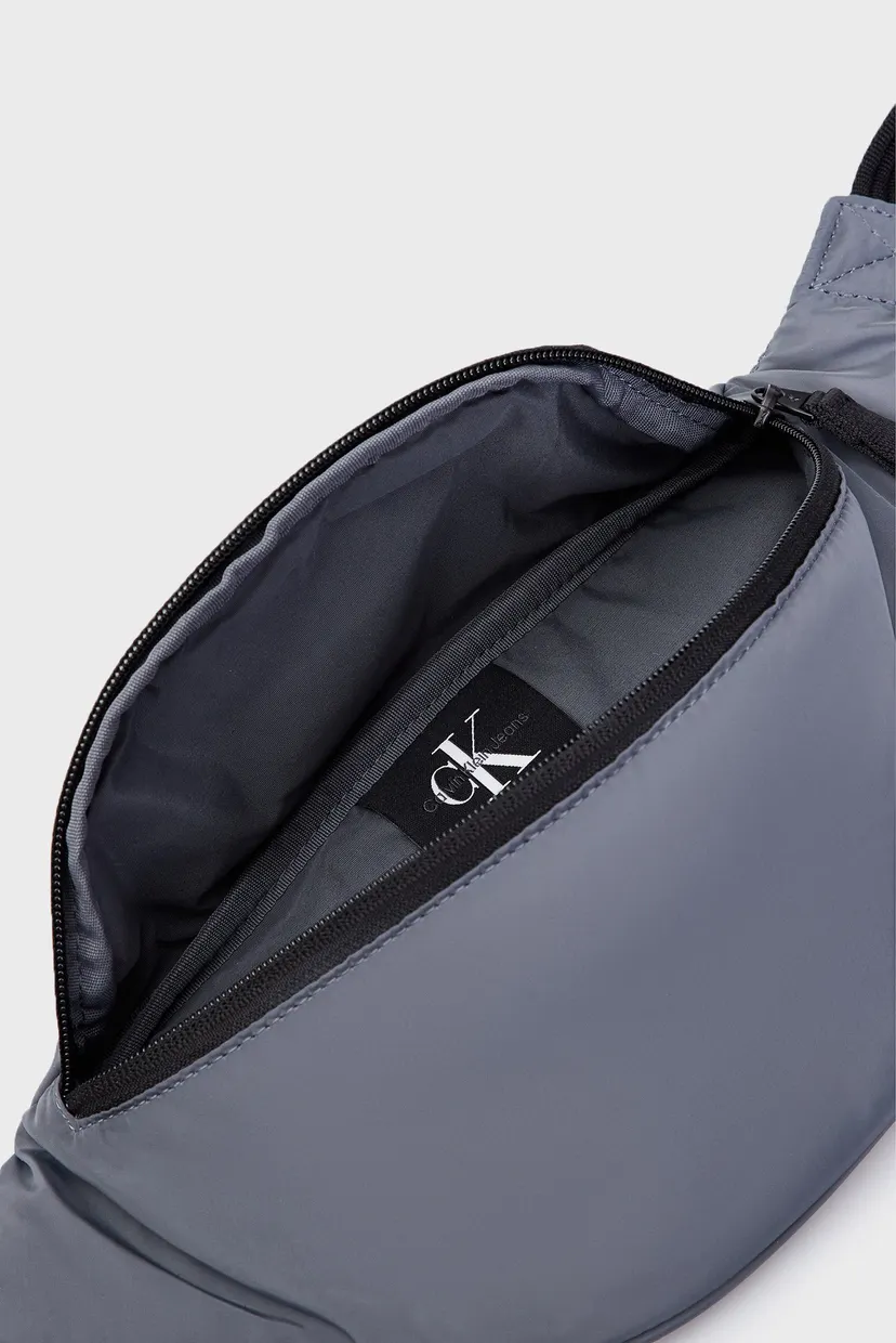 Чоловіча сіра поясна сумка ULTRALIGHT WAISTBAG 5