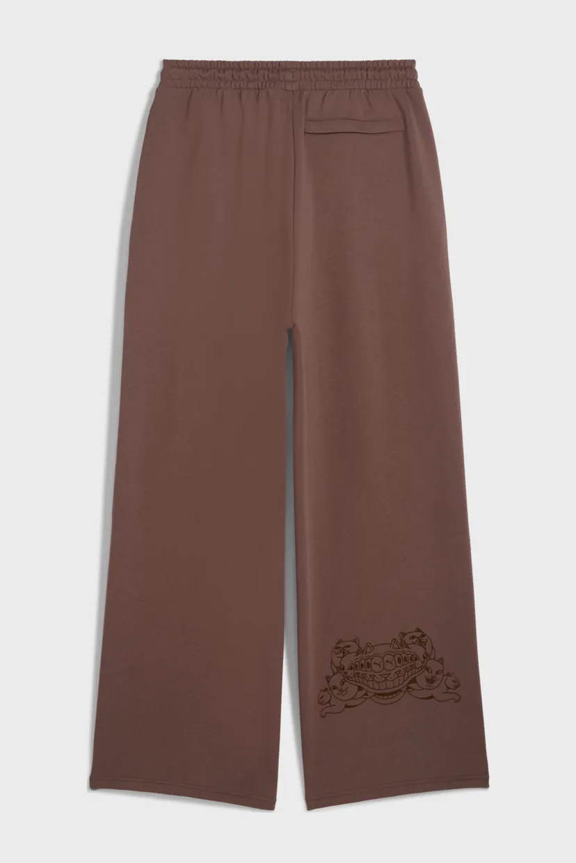 Мужские коричневые спортивные брюки PUMA x RIPNDIP Sweatpants Men 7