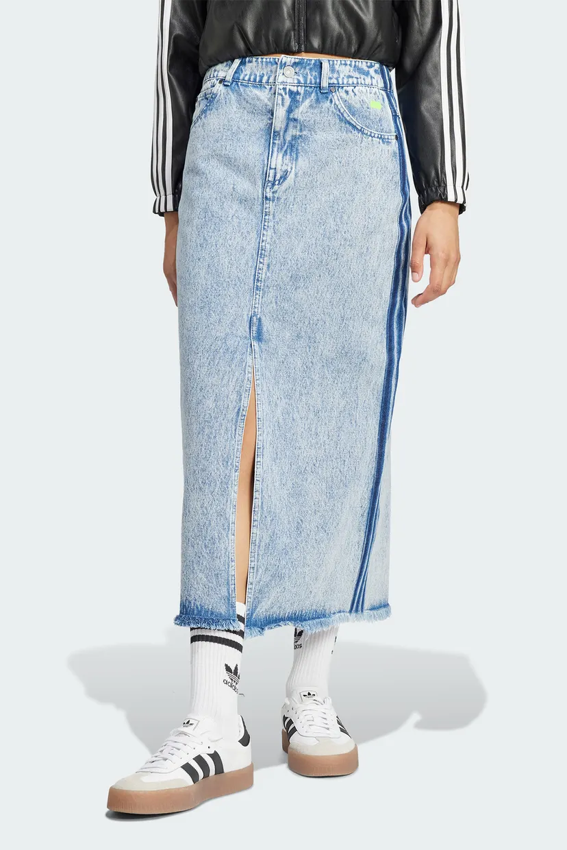 Женская голубая джинсовая юбка KSENIASCHNAIDER Denim Maxi adidas