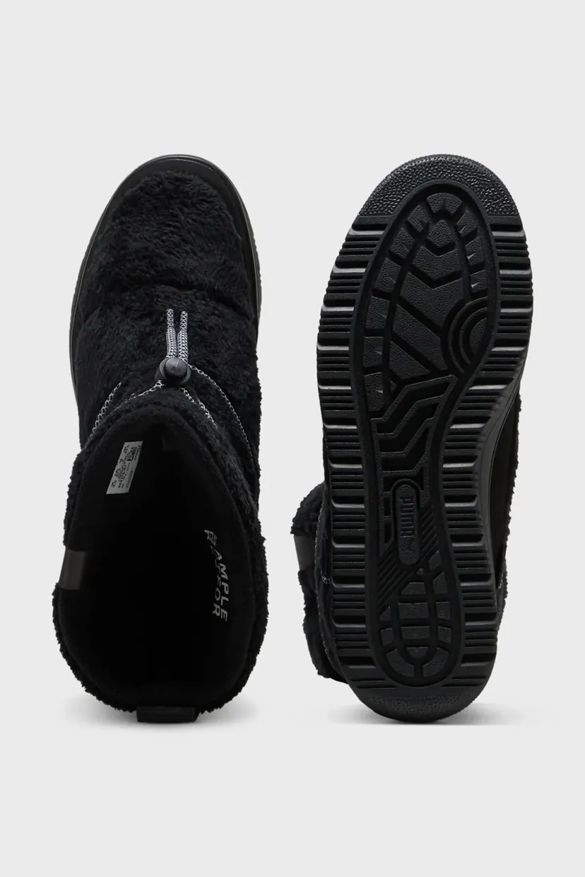 Женские черные сапоги Snowbae Suede Boots Women 4