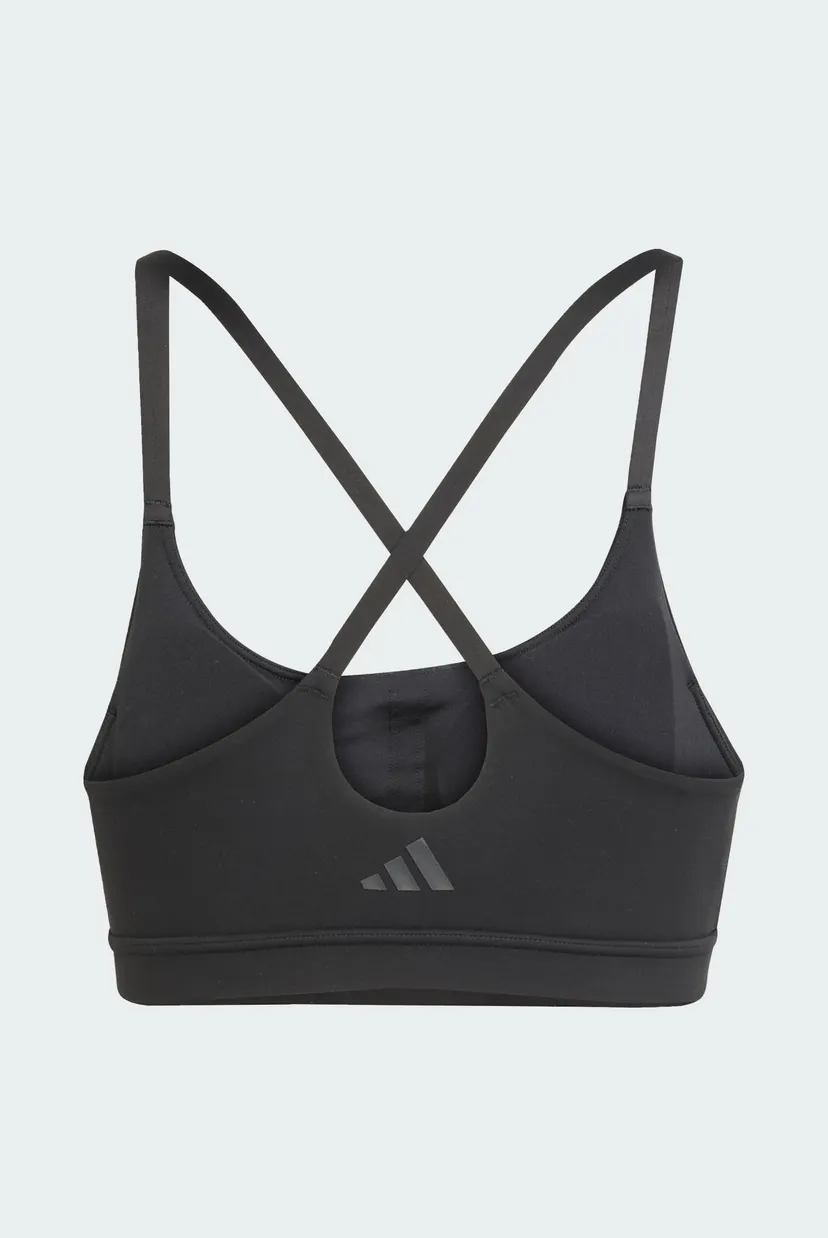 Жіночий чорний топ adidas All Me Light Support 7