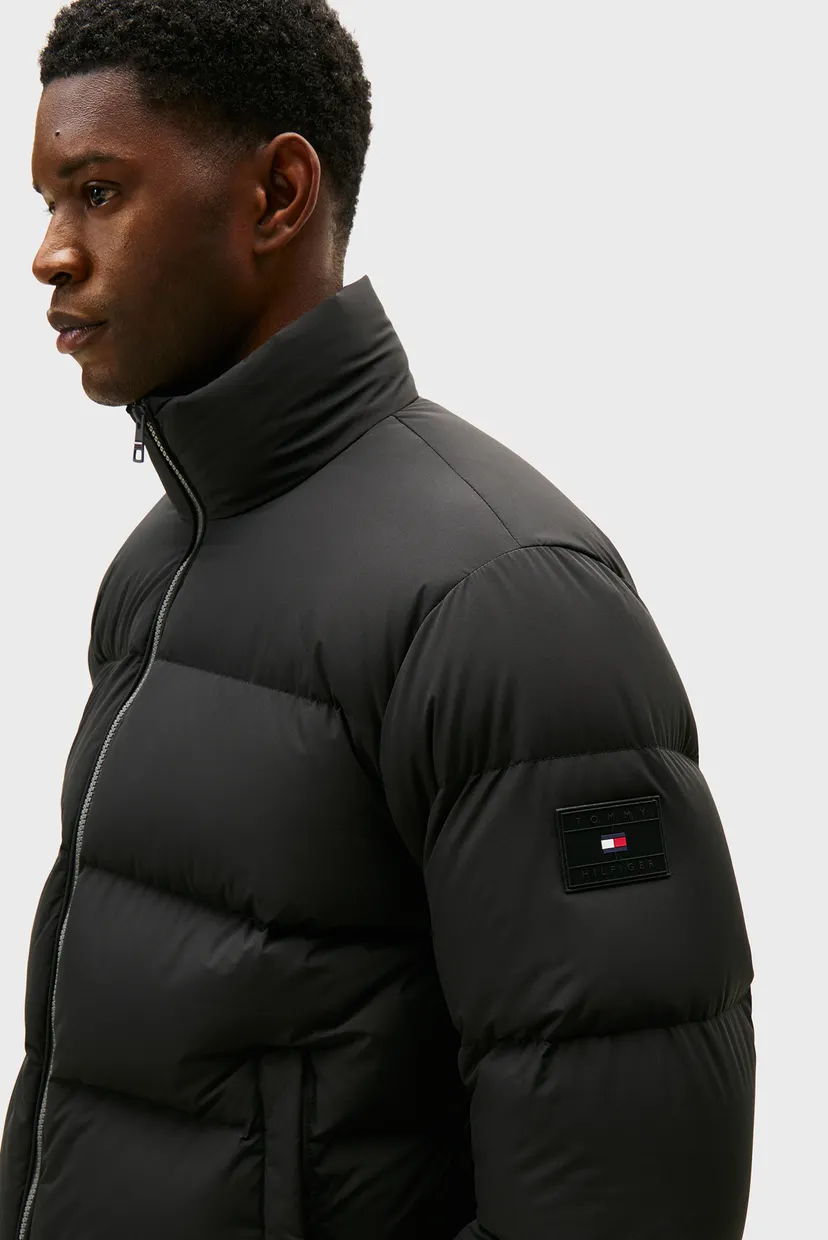 Мужская черная куртка PUFFER 4