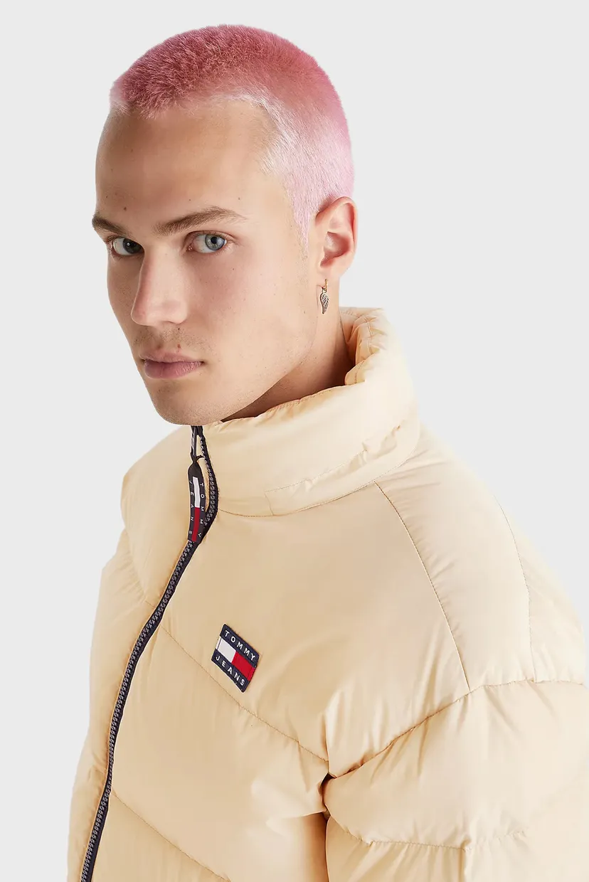 Мужской бежевый пуховик TJM ALASKA PUFFER 4