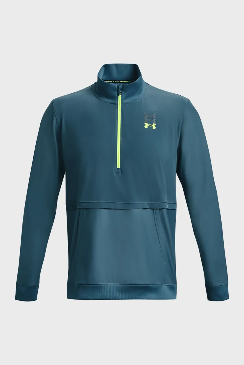 Чоловічий синій анорак UA RUN ANYWHERE PULLOVER 8