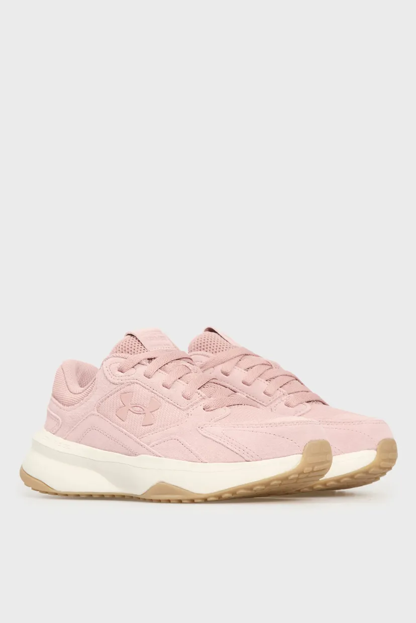 Жіночі рожеві кросівки UA W Edge SUEDE Under Armour 6003014-673