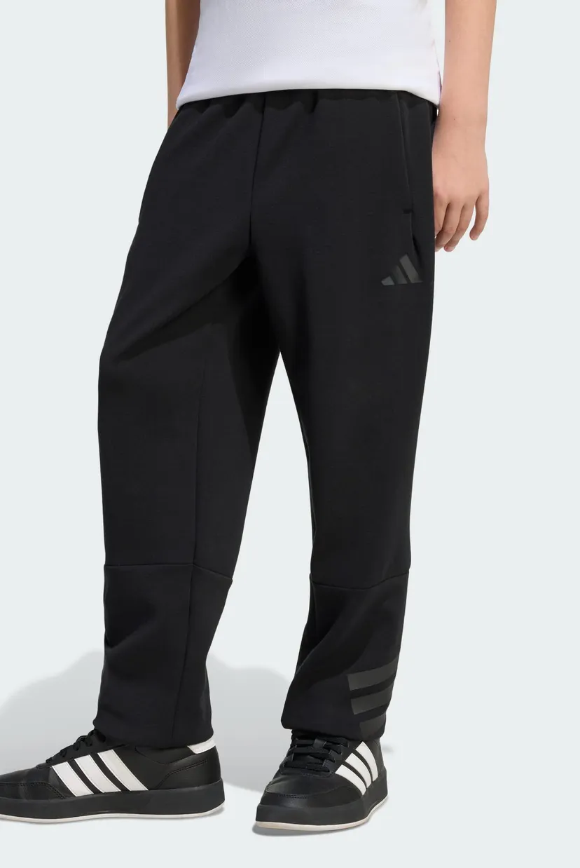 Дитячі чорні спортивні штани FUTURE ICONS 3-STRIPES CUFFED 4