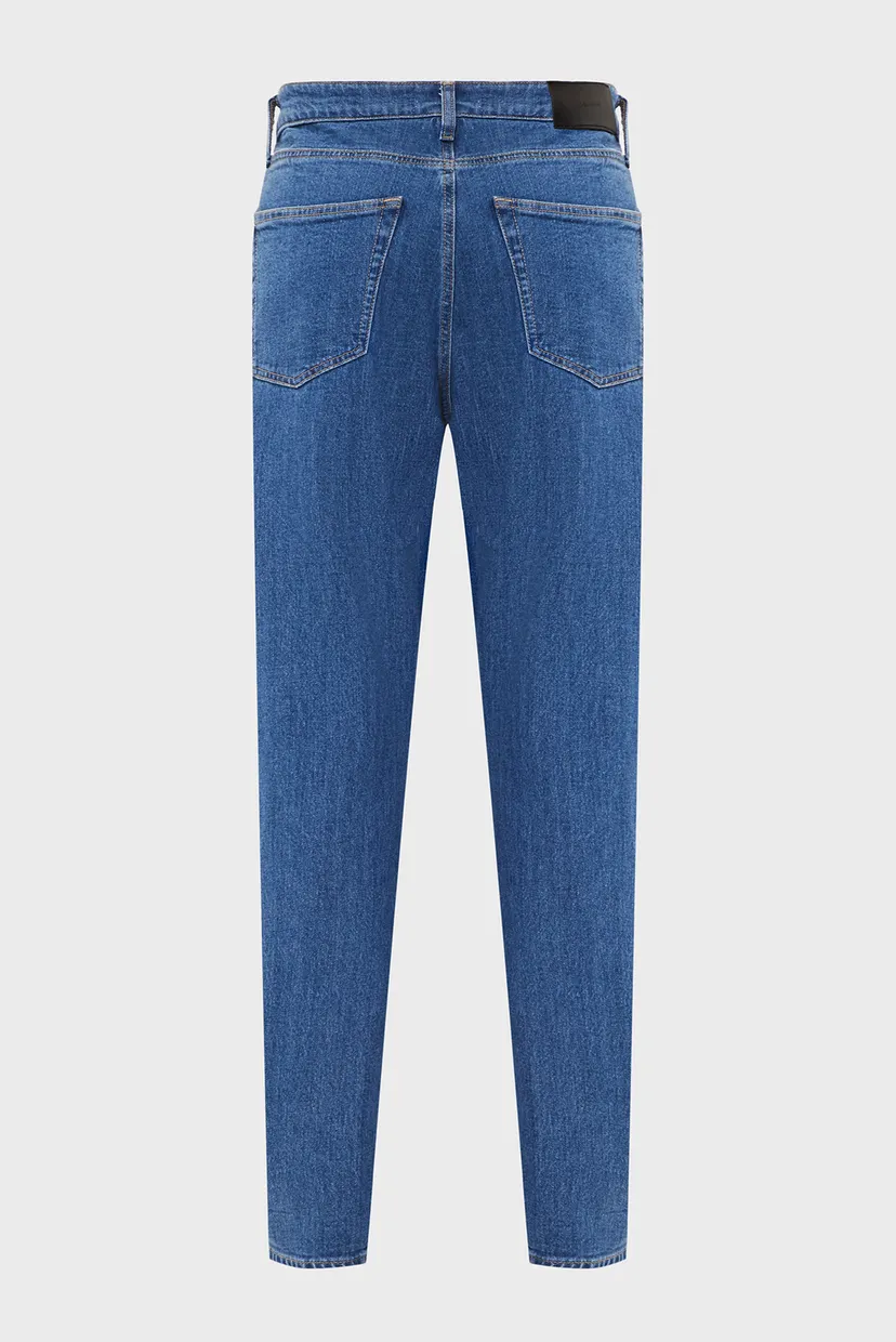 Чоловічі сині джинси TAPERED FIT MID BLUE 8