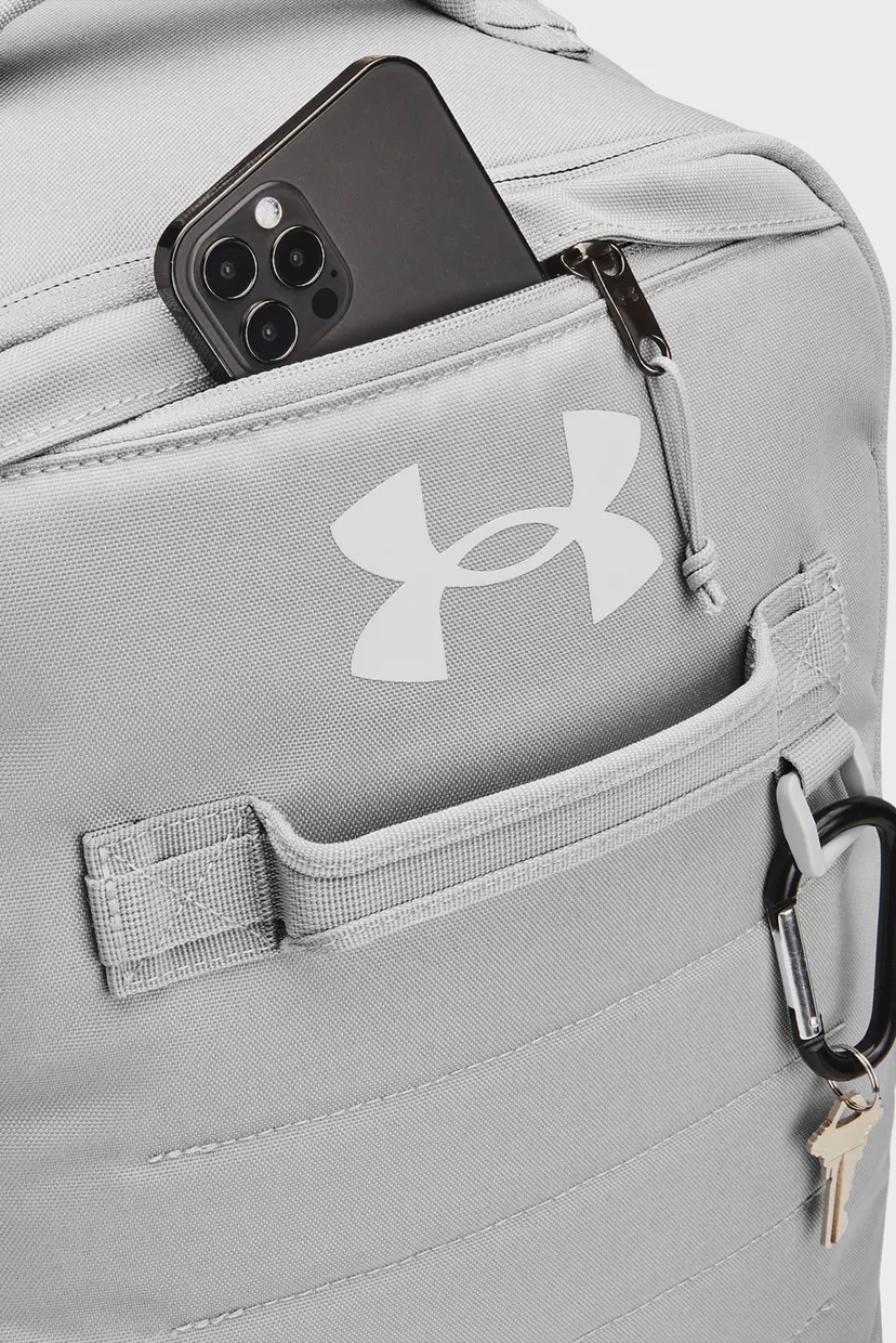 Светло-серый рюкзак UA Contain Backpack 7