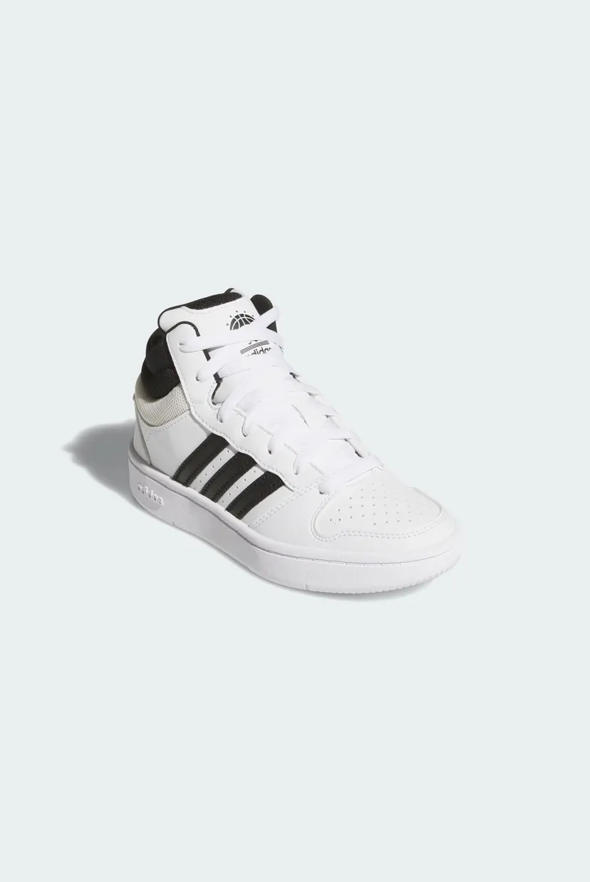 Детские белые кроссовки HOOPS MID CLASSIC SHOES 3