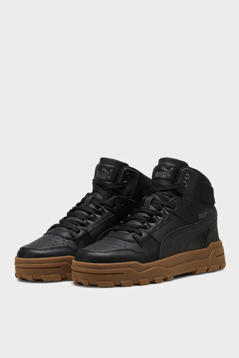 Черные хайтопы Rebound Abrupt Sneakers Unisex 3