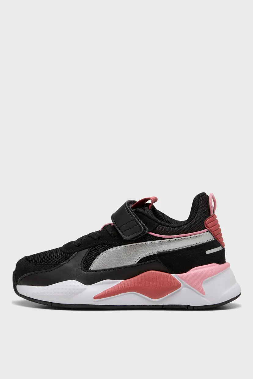 Детские черные кроссовки RS-X Metallic Alternative Closure+ Sneakers Kids 3