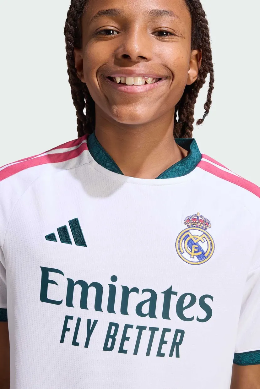 Дитяча біла футболка з візерунком Real Madrid 26/27 Kids 4