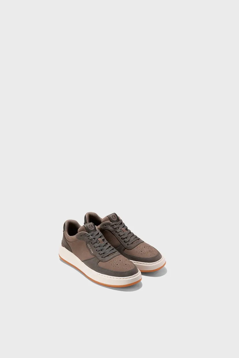Чоловічі коричневі шкіряні кросівки GrandPrø Crossover Sneaker 5