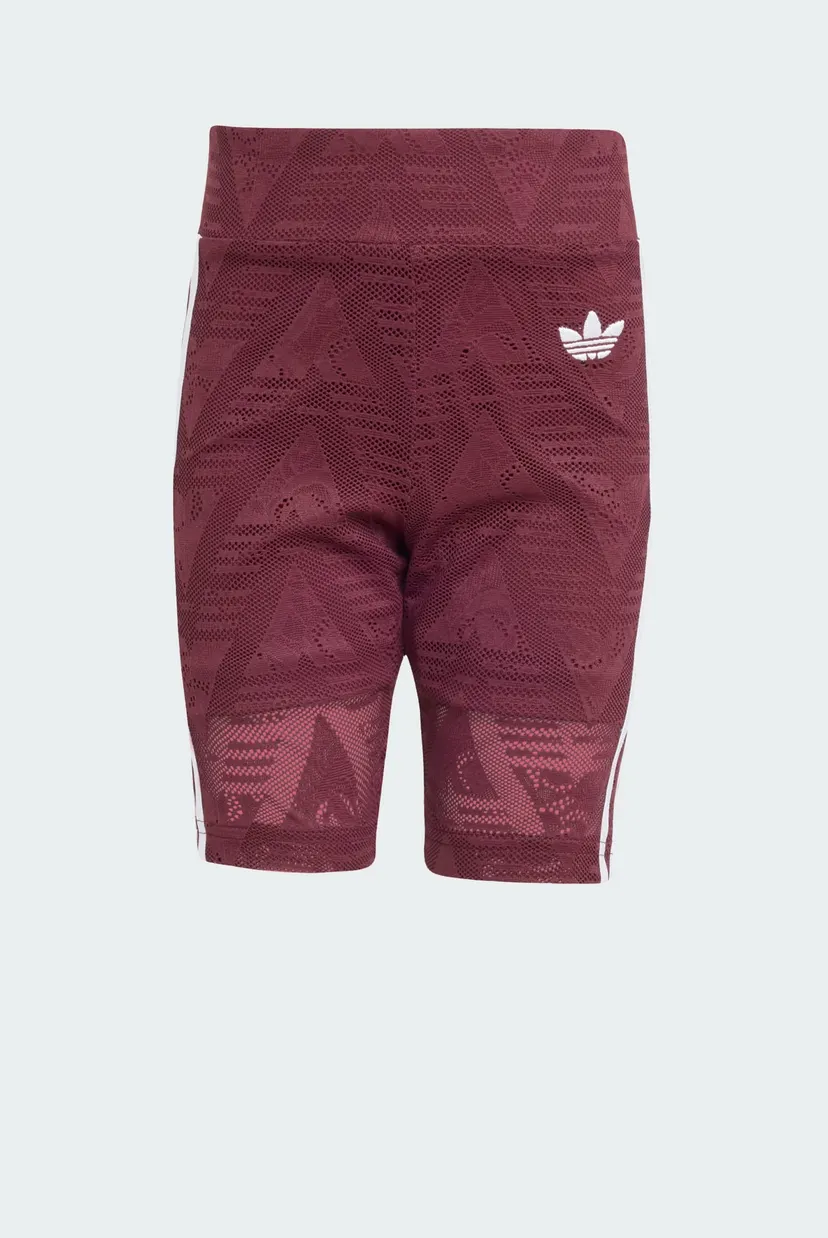 Дитячий бордовий комплект одягу (футболка, тайтси) Lace Cycling 7