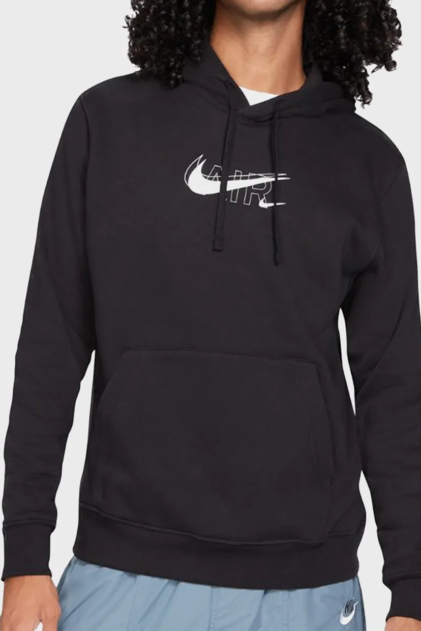 Мужское черное худи Nsw Hoodie Nike DD9694-010 — MD-Fashion