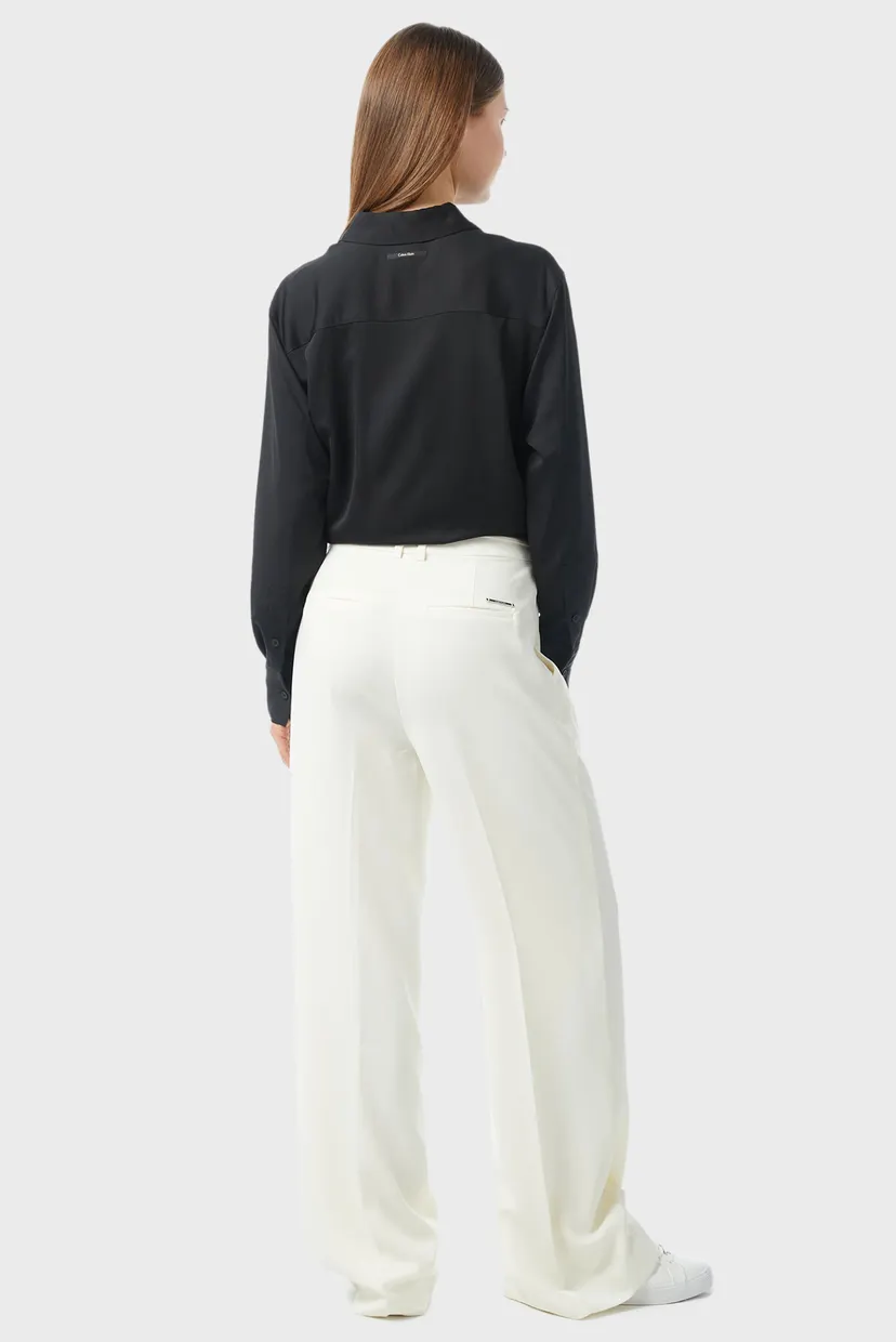 Женские белые брюки STRUCTURE TWILL 3