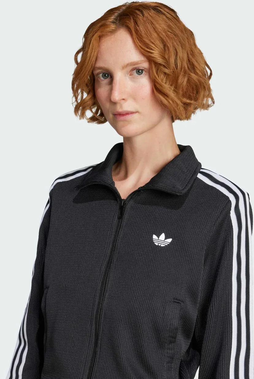 Женская черная спортивная кофта Firebird Adicolor Knit 4