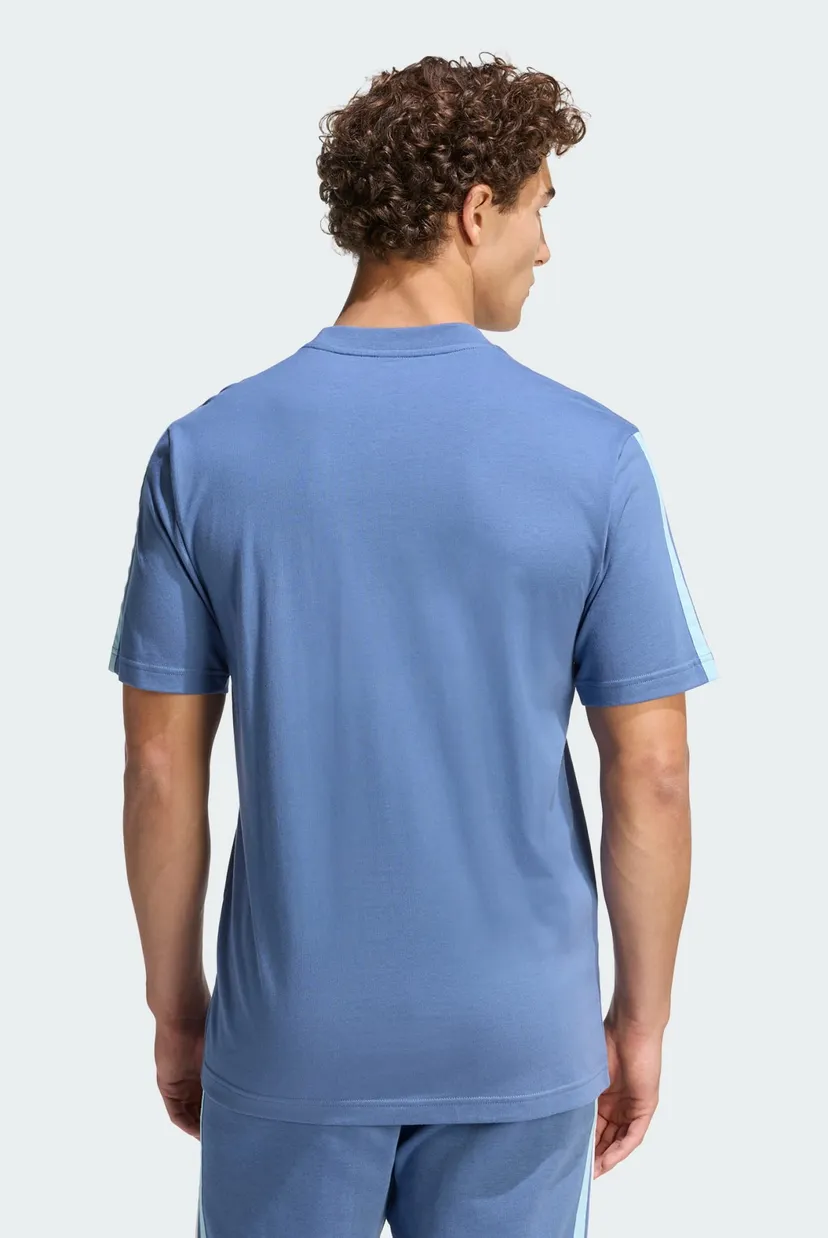 Мужская голубая футболка Argentina DNA adidas JZ6296 — MD-Fashion