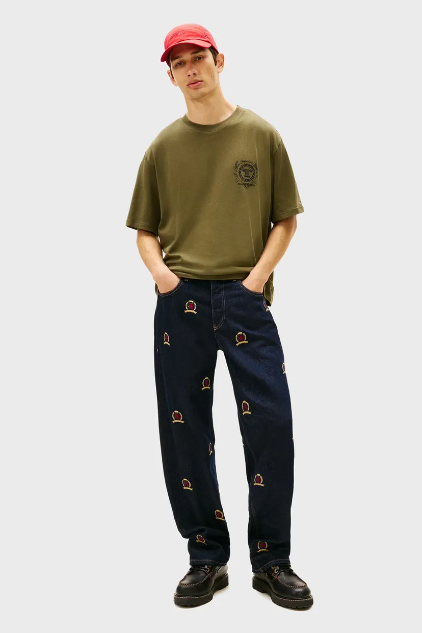 Чоловіча оливкова футболка 90S BILLS 4