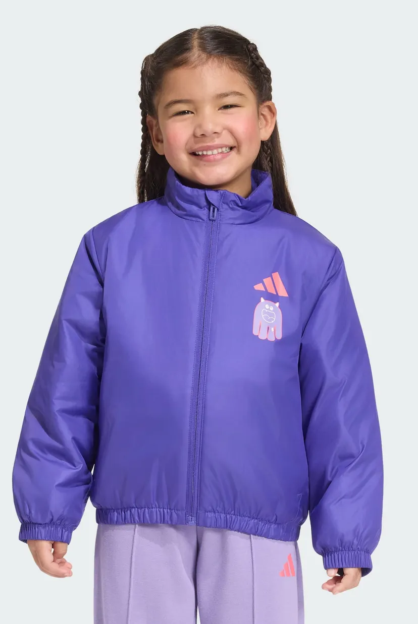 Дитяча фіолетова куртка TIRO_NSTER LIGHT PADDED 3
