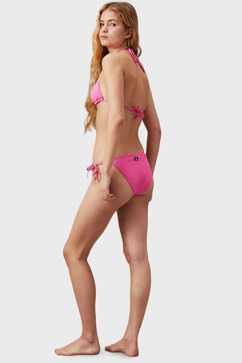 Женские розовые трусики от купальника STRING SIDE TIE BIKINI 3