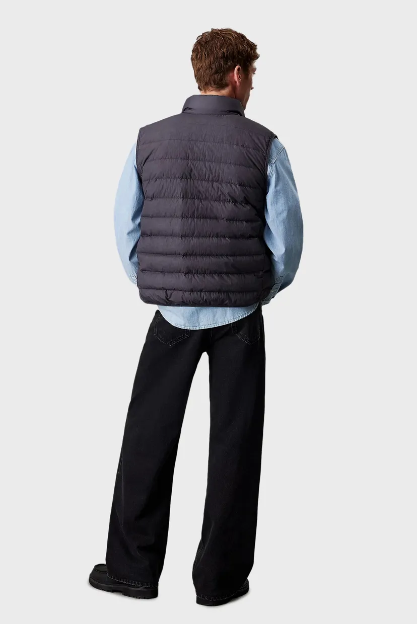 Чоловічий темно-синій пуховий жилет UL DOWN VEST 3