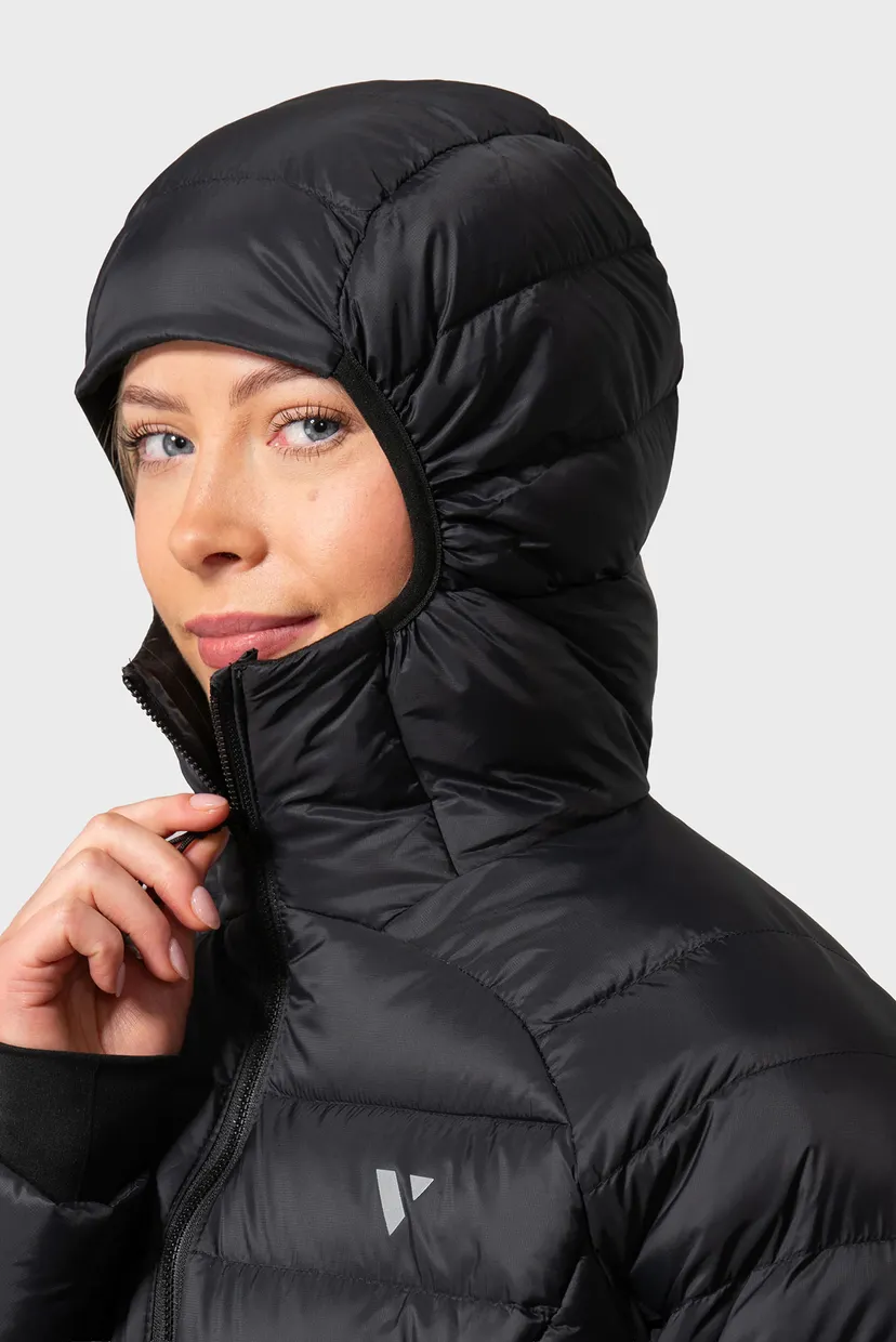 Женский черный пуховик LADIES SUMMIT JACKET 5