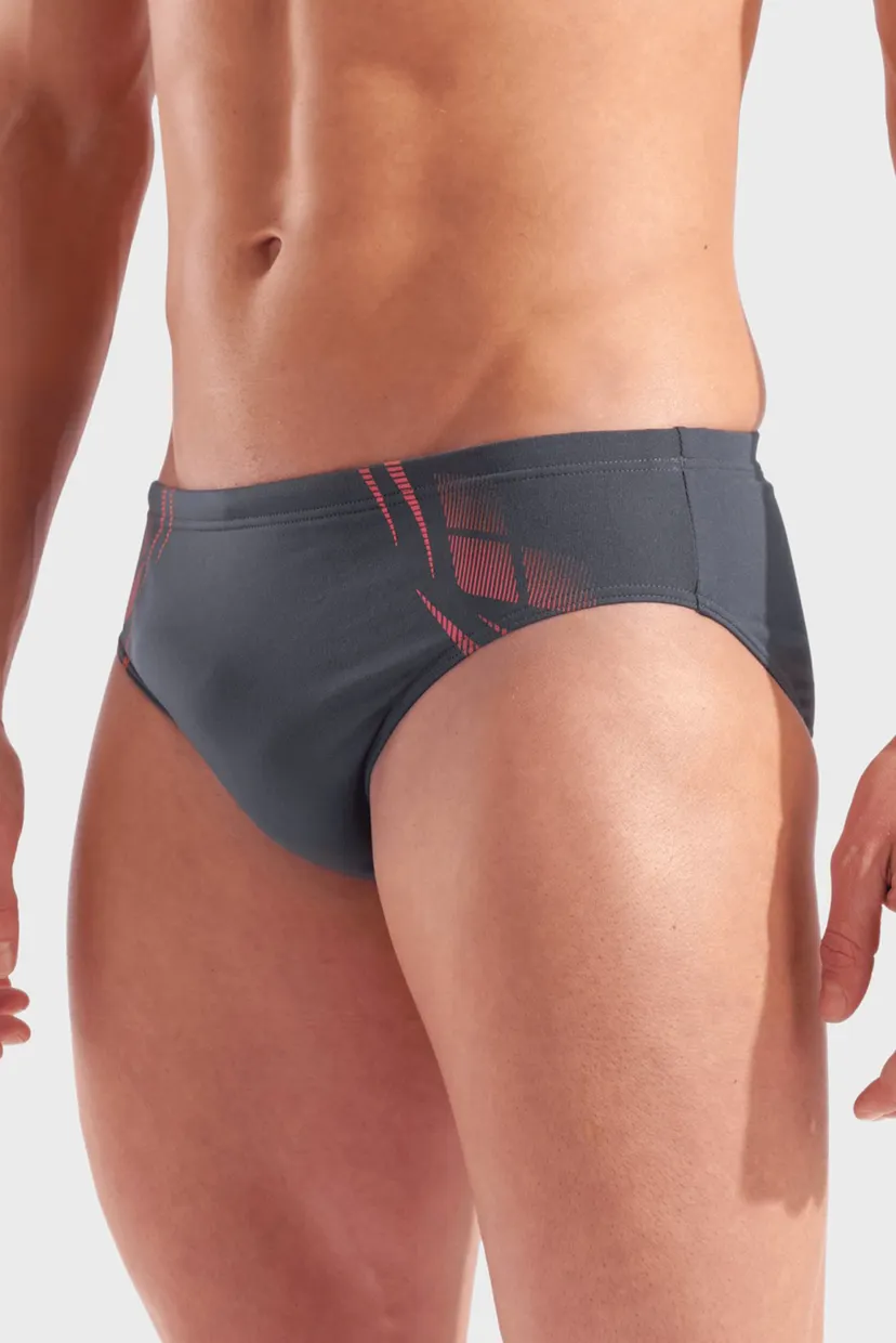 Чоловічі темно-сірі плавки POSEIDONIA SWIM BRIEFS 4