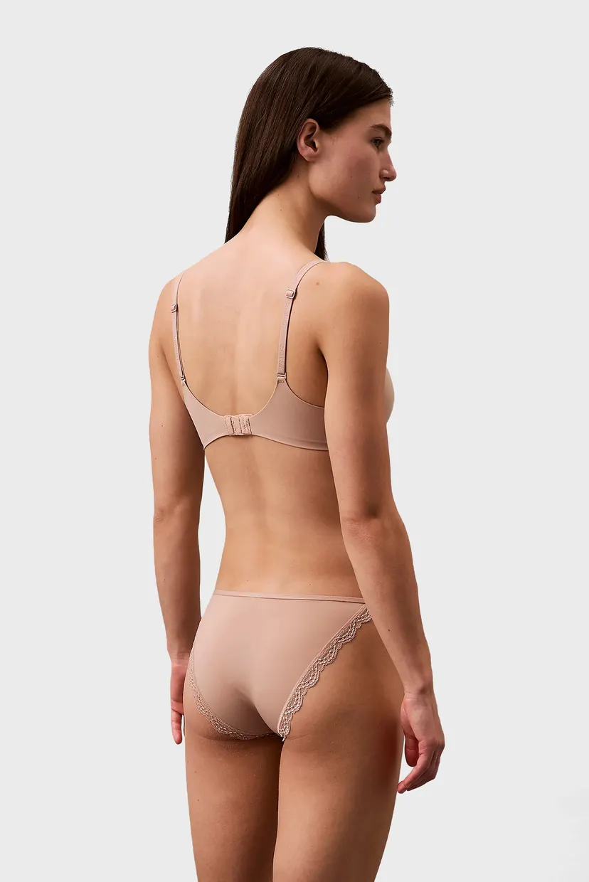 Женские бежевые трусики STRING BIKINI 3