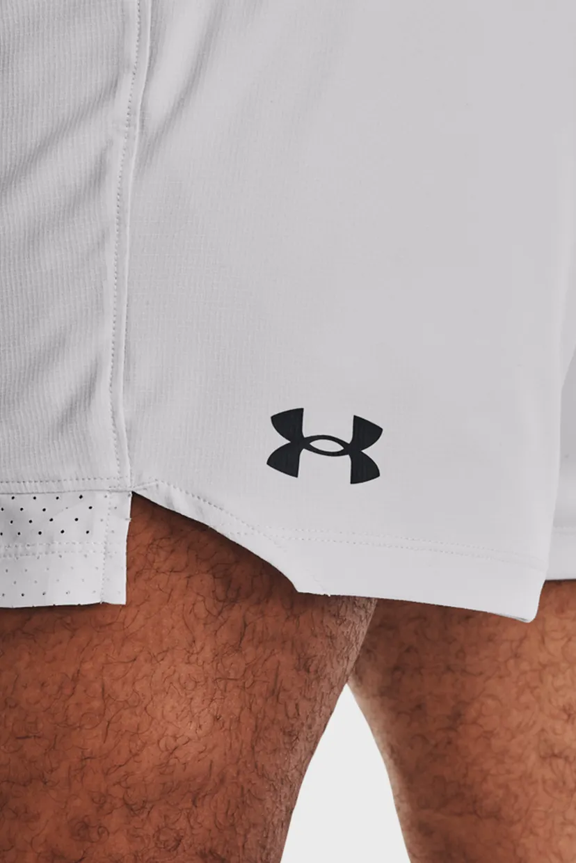 Чоловічі сірі шорти UA Vanish Woven 6in Shorts 5
