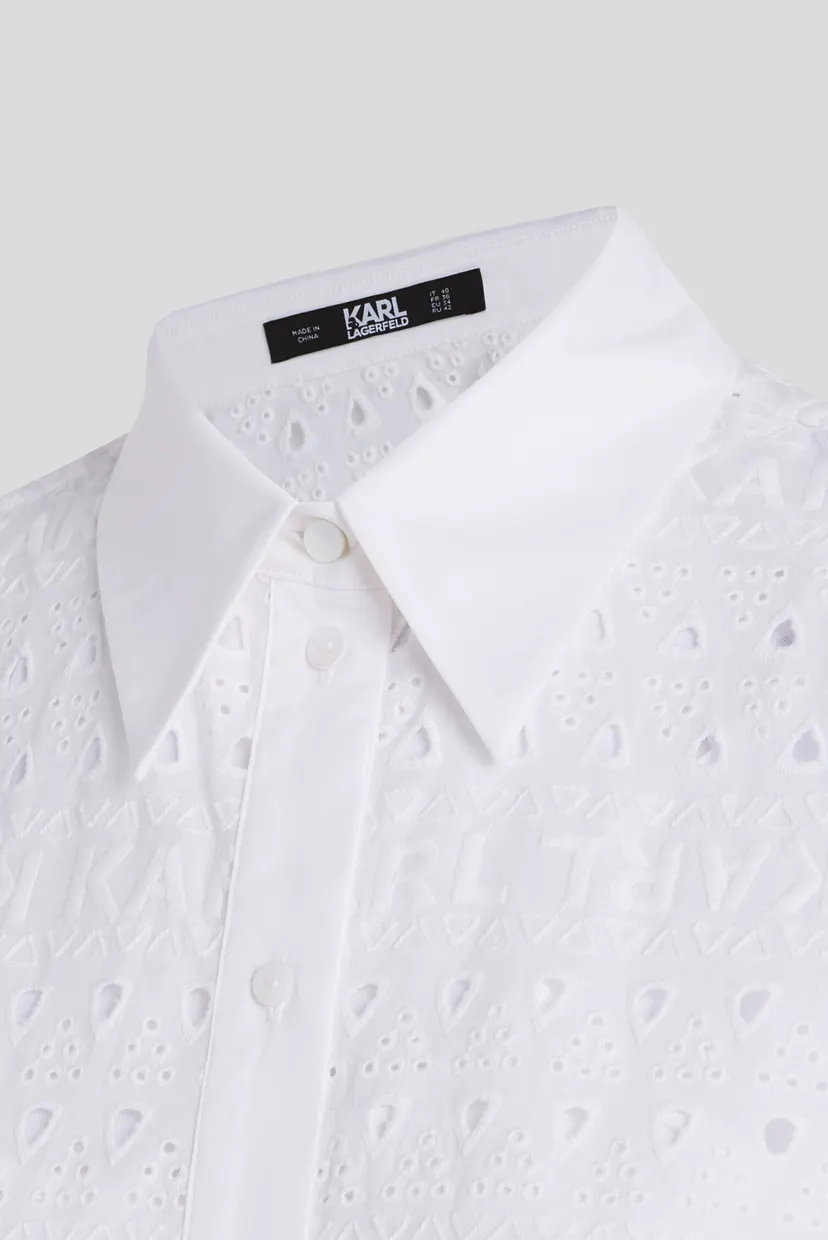 Жіноча біла сукня SSLV EMBROIDERY 5