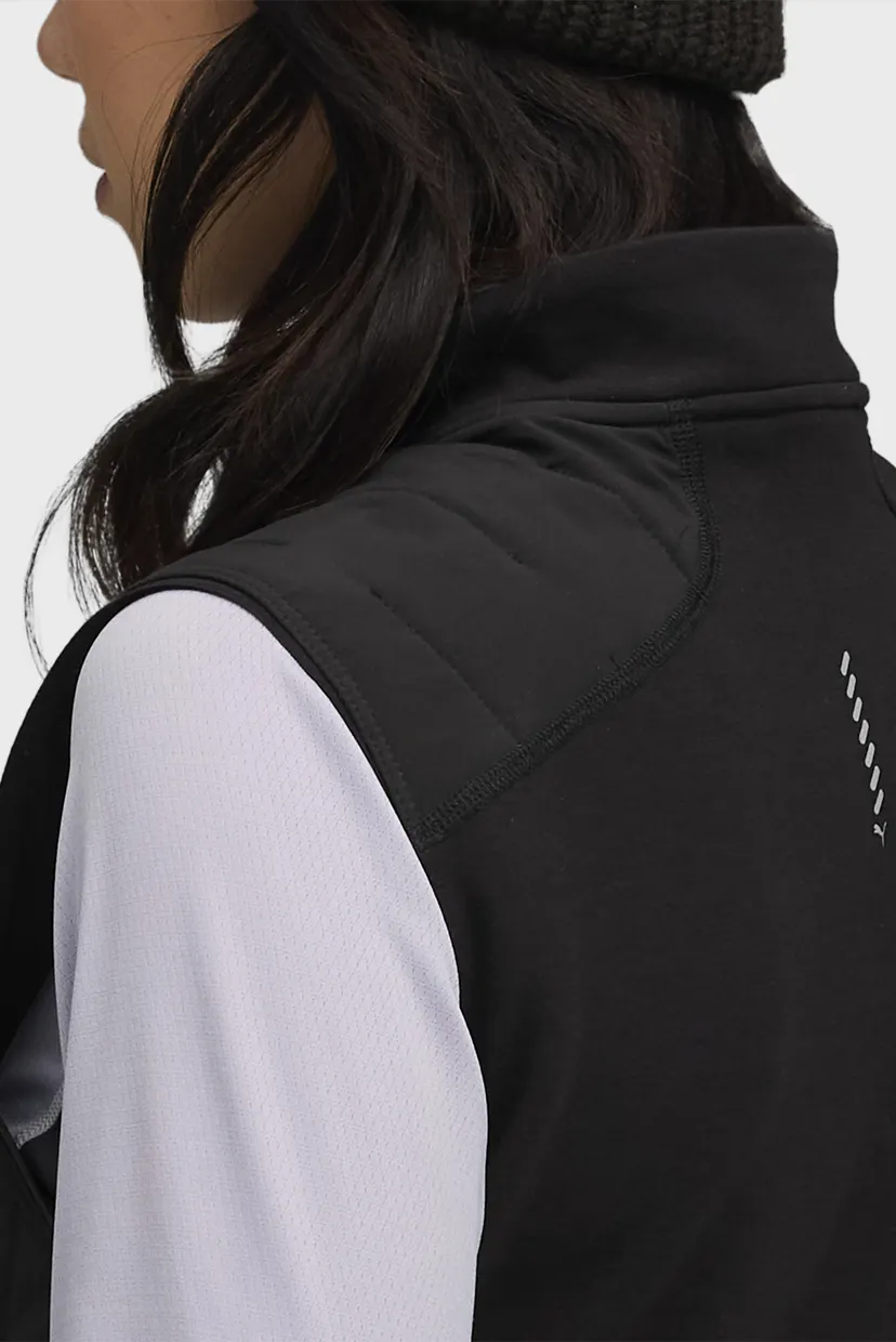 Жіночий чорний жилет PUMA RUN CLOUDSPUN WRMLBL Vest Women 4