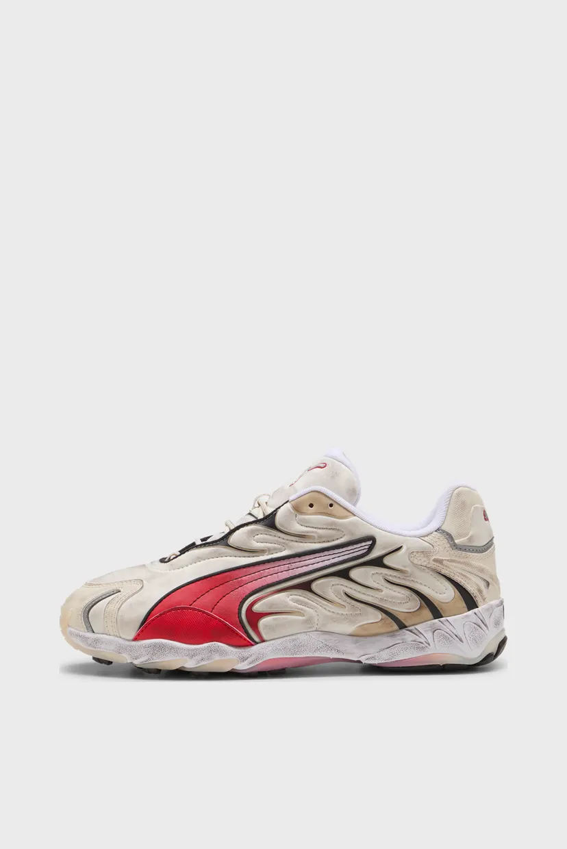 Білі кросівки Inhale Distressed Sneakers Unisex 3