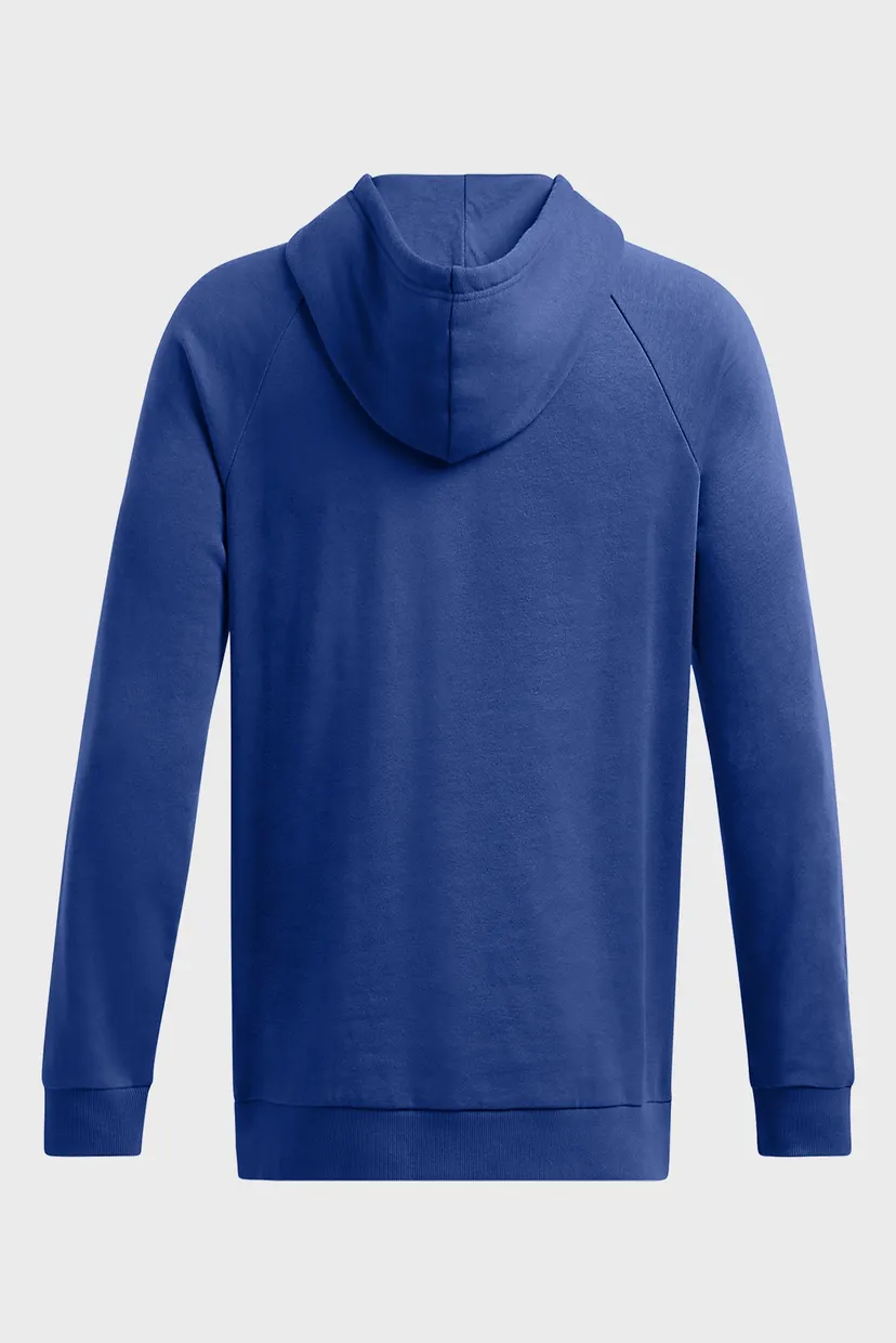 Чоловіче синє худі UA Rival Fleece Logo HD 5