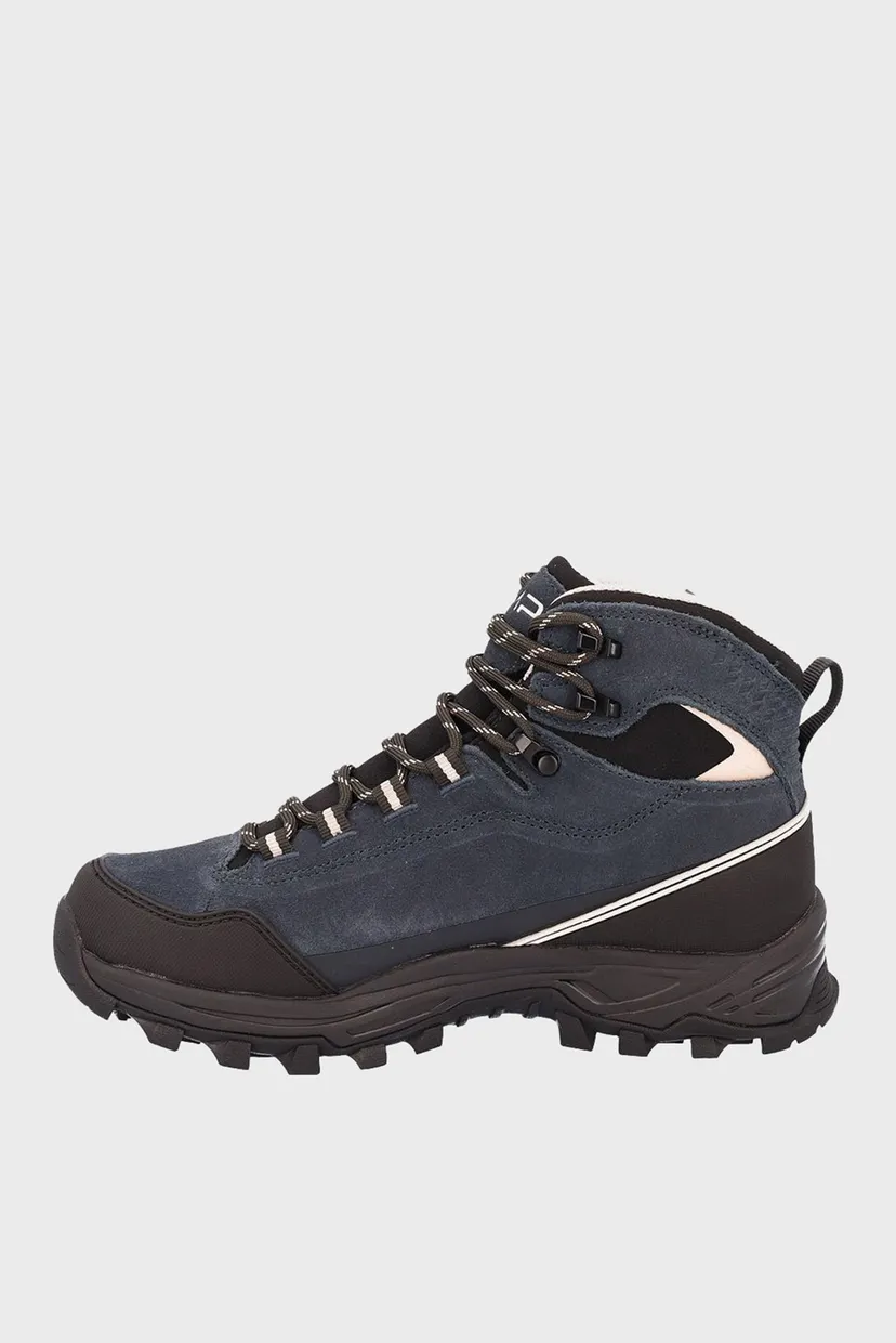 Женские темно-серые замшевые ботинки MYZAR MID TREKKING 4