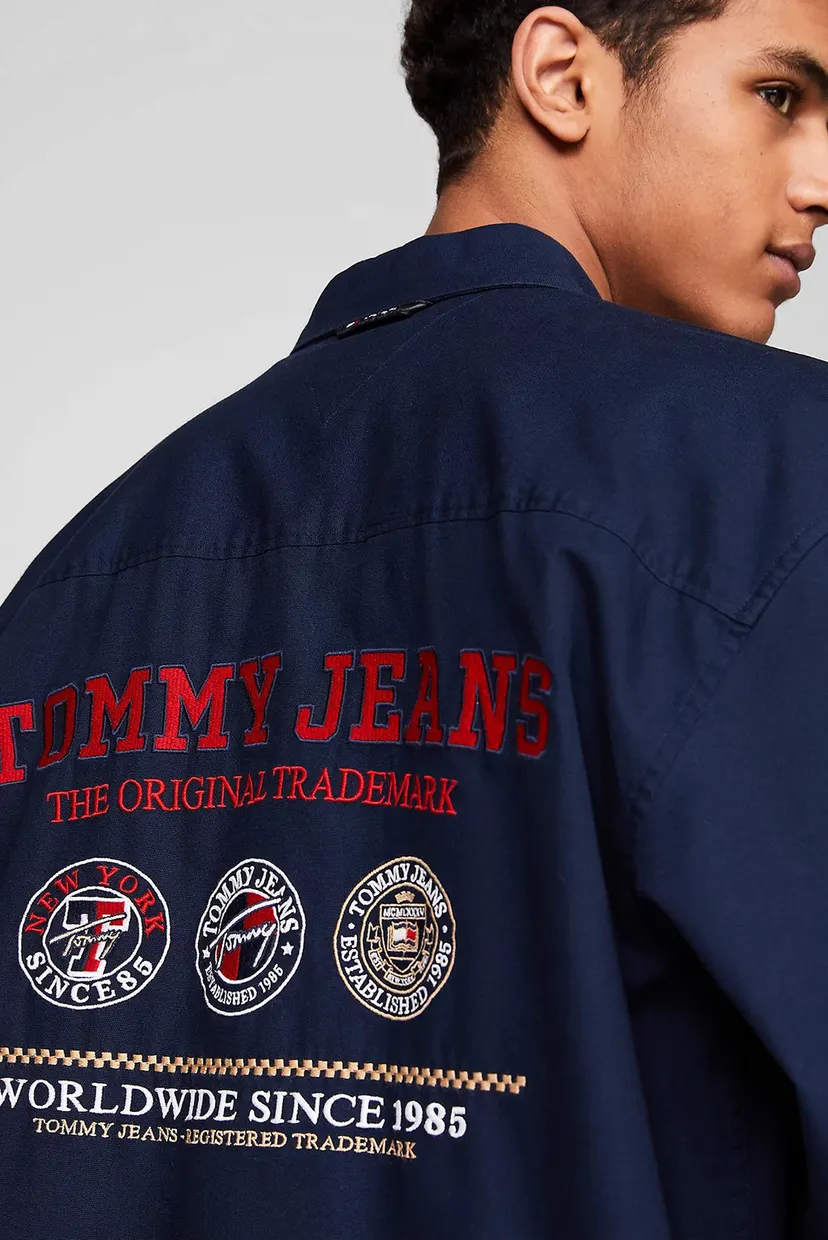 Мужская темно-синяя рубашка TJM VARSITY EXPLORER  EXT 4