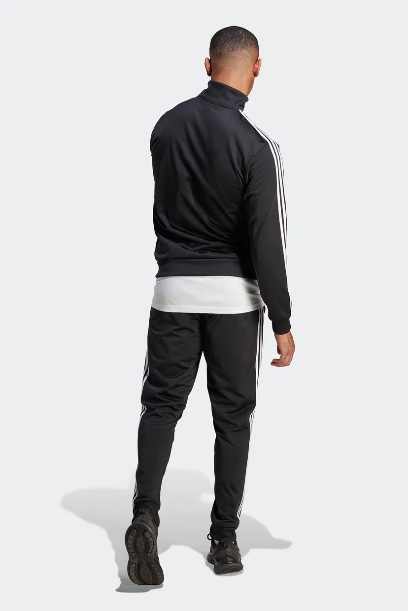 Мужской черный спортивный костюм (кофта, брюки) Basic 3-Stripes Tricot 3