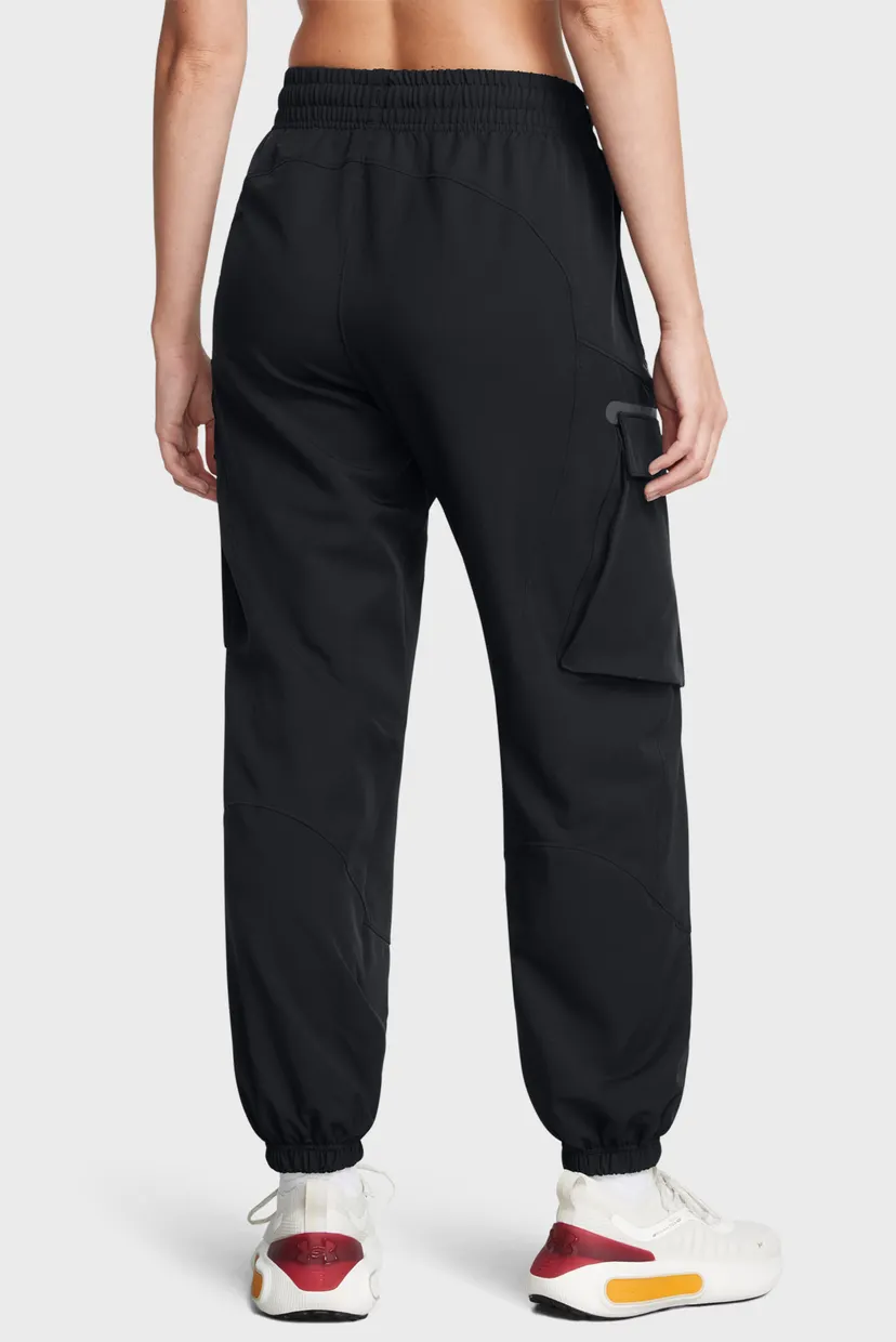 Жіночі чорні спортивні штани UA Unstoppable Cargo Pants 3