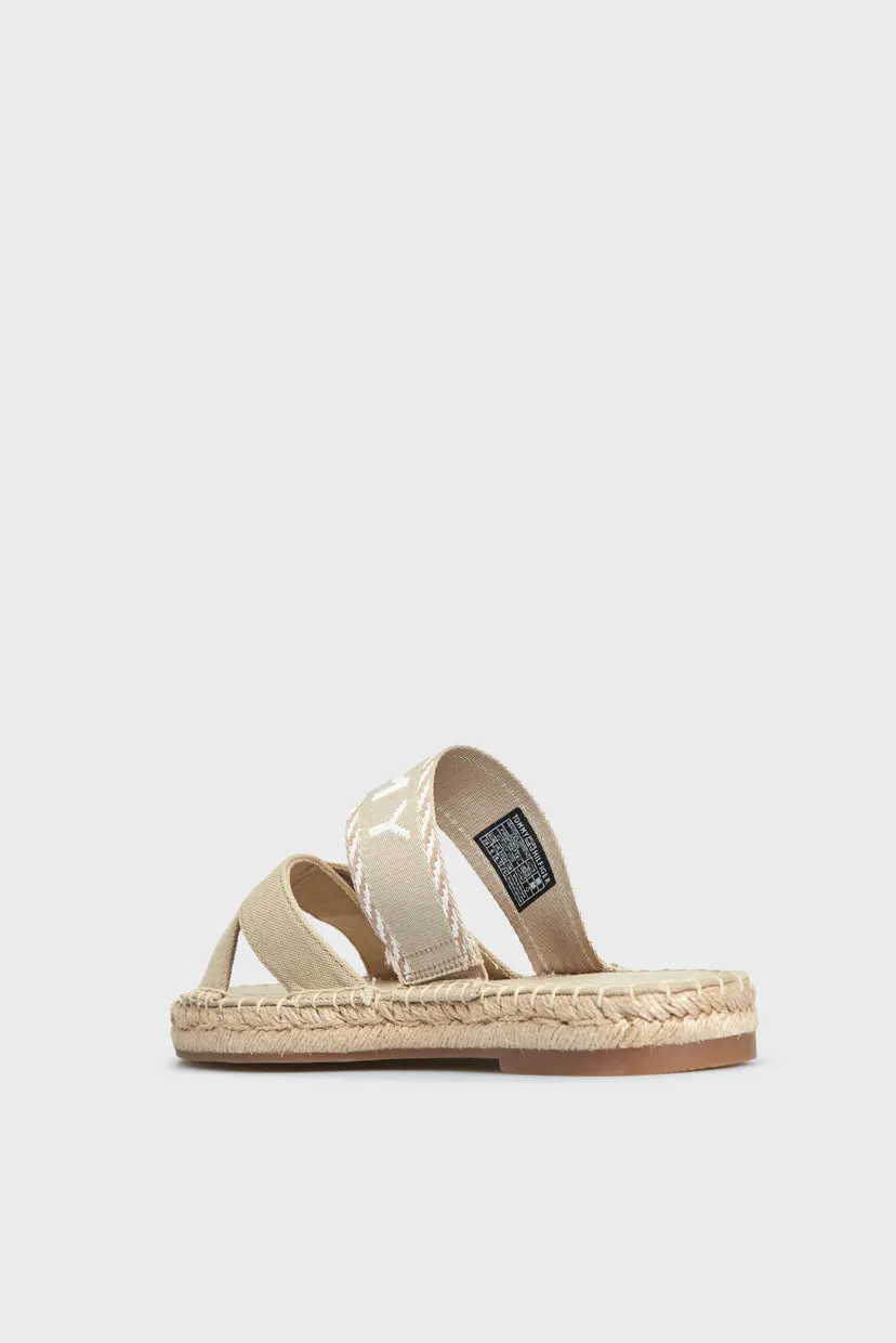 Женские бежевые слайдеры SEASONAL WEBBING SANDAL 5