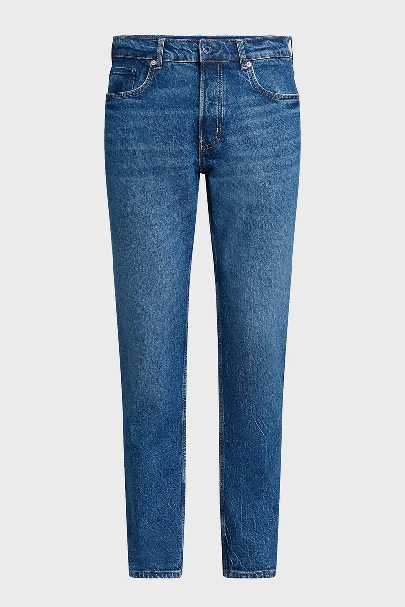 Мужские синие джинсы KLJ TAPERED DENIM 5