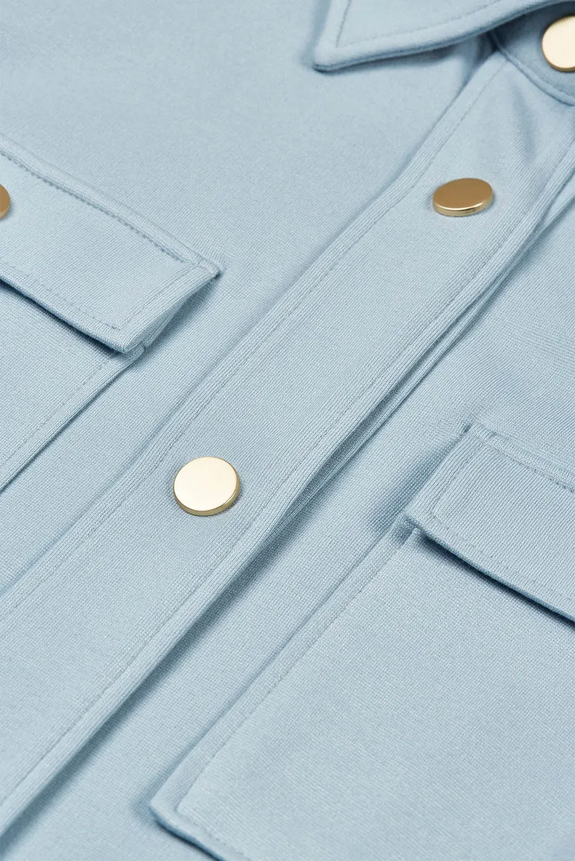 Жіноча блакитна сукня SS JERSEY 4