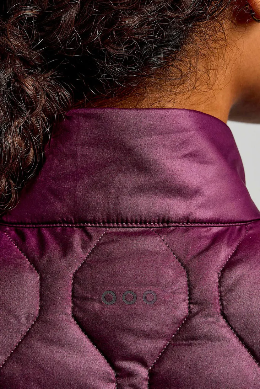 Жіночий фіолетовий жилет HURRICANE INSULATED VEST 4