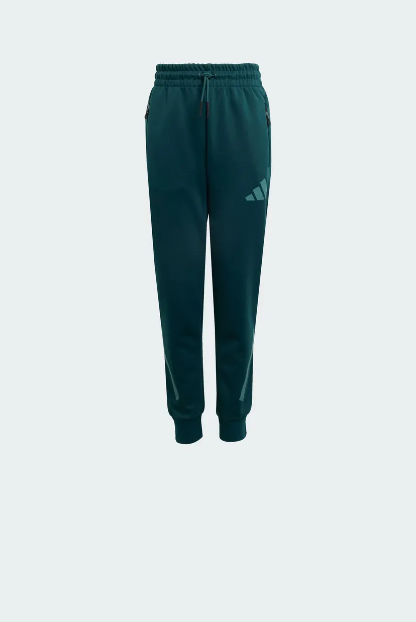 Детские зеленые спортивные брюки adidas Z.N.E. Tapered-Leg Kids 6